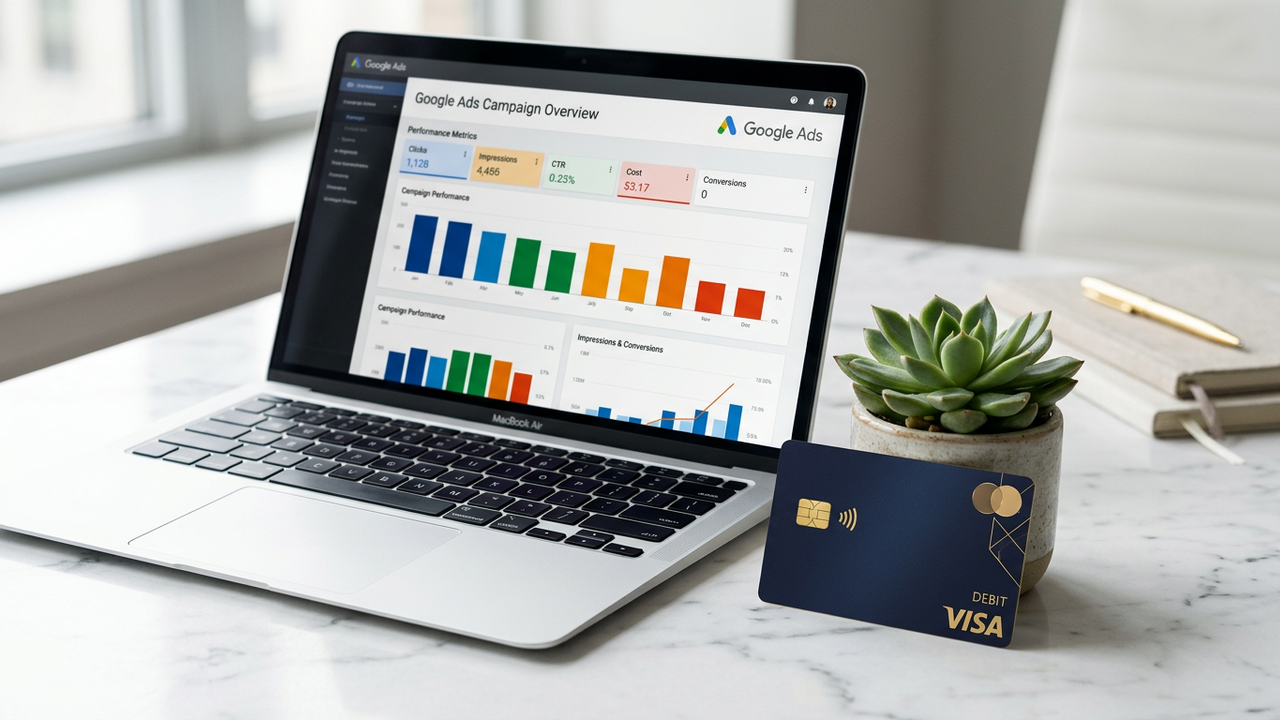 Google Ads card